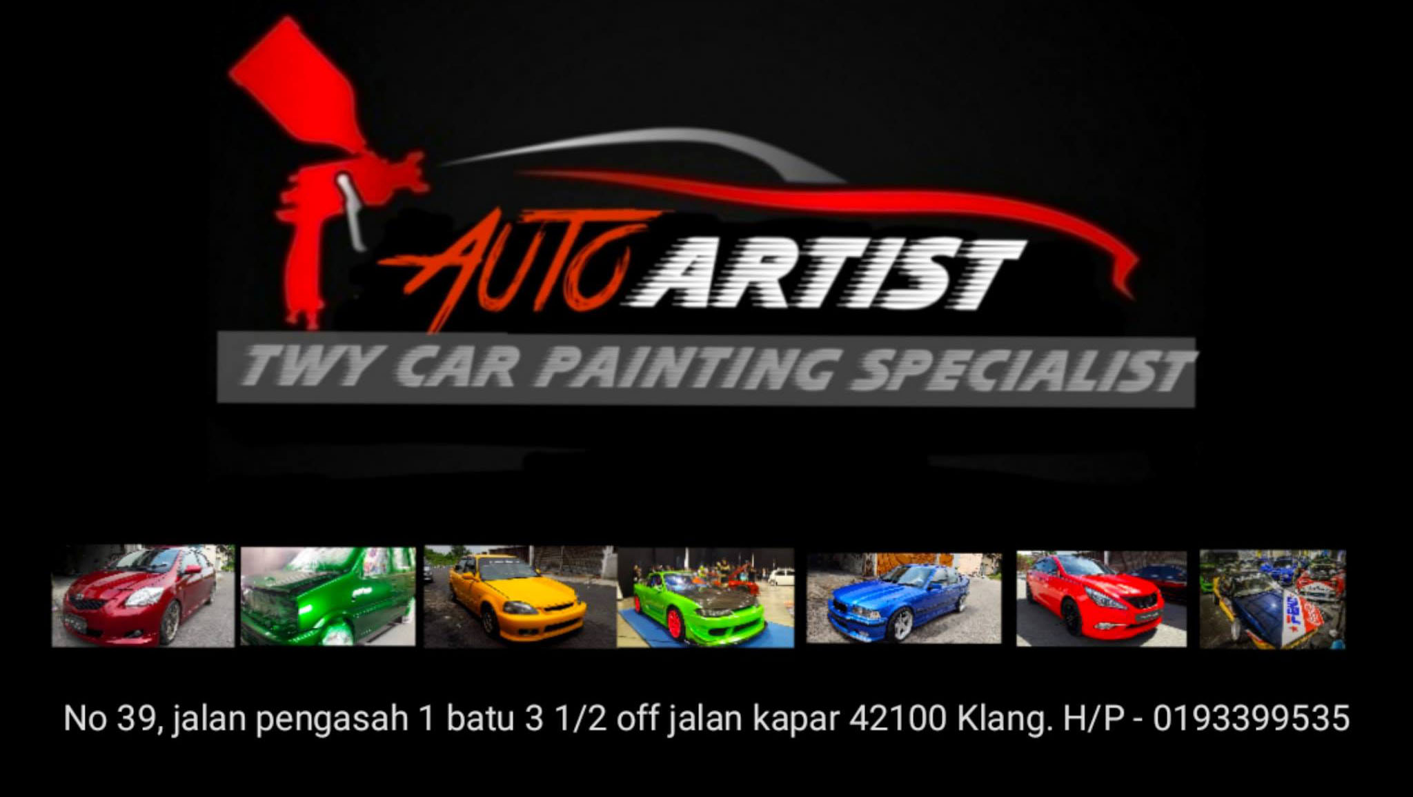 Bengkel Cat Kereta SELANGOR KLANG TWY CAR PAINTING SPECIALIST